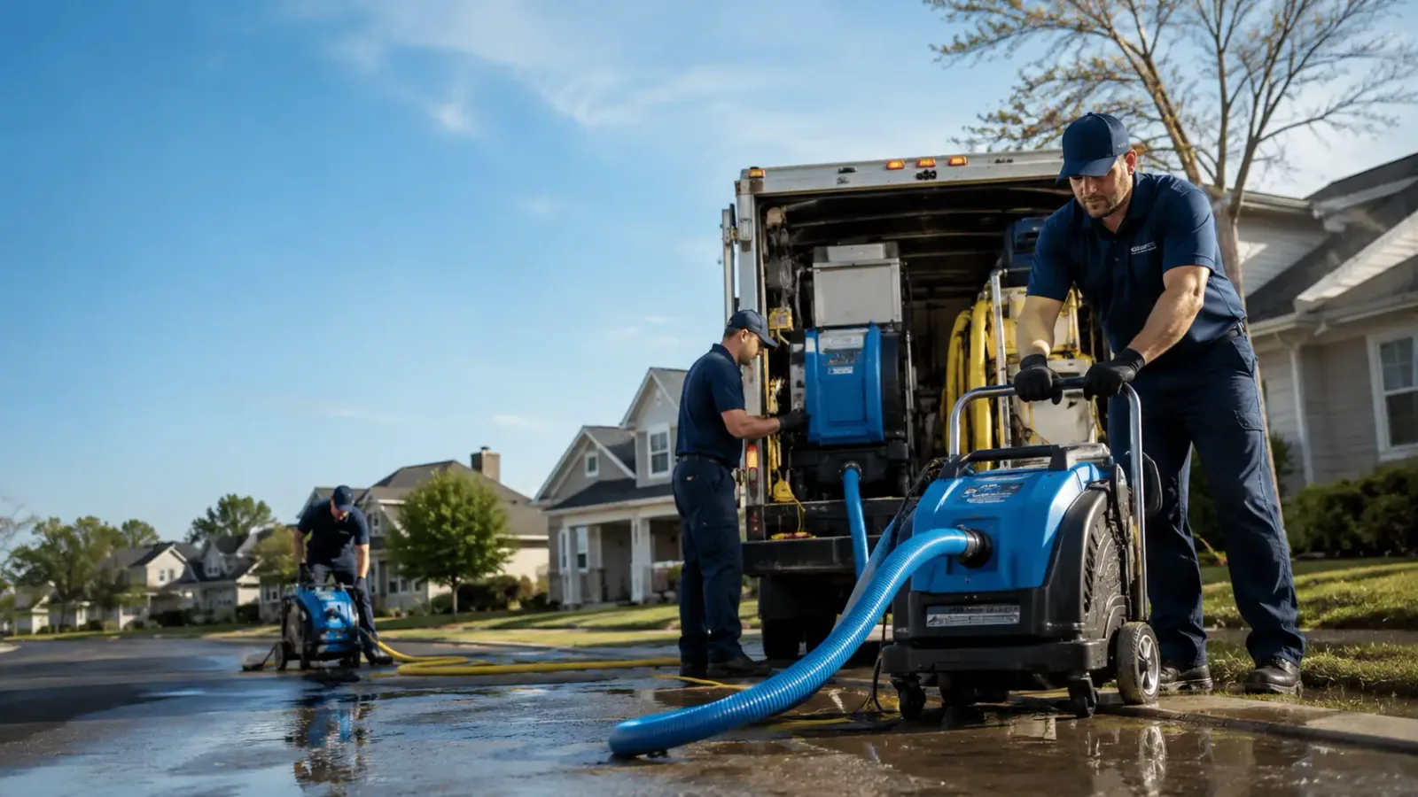 Flood Damage Cleanup in Hunter, OK